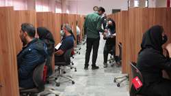سومین آزمون جامع توجیهی بدو خدمت در دانشگاه برگزار شد